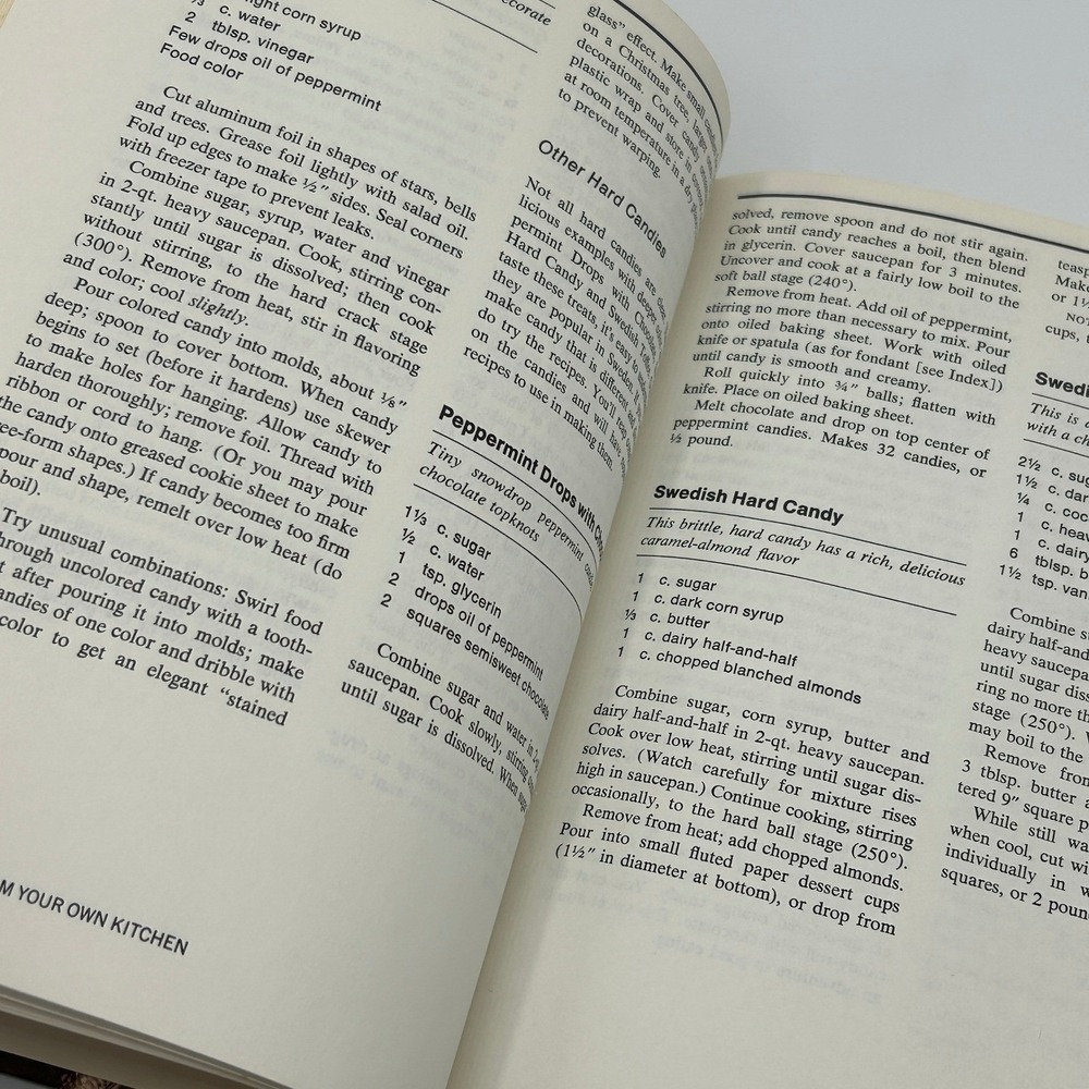 Great Country Cooking Choice Candy From Your Own Kitchen Cookbook 1971 Hardcover - Picture 7 of 11